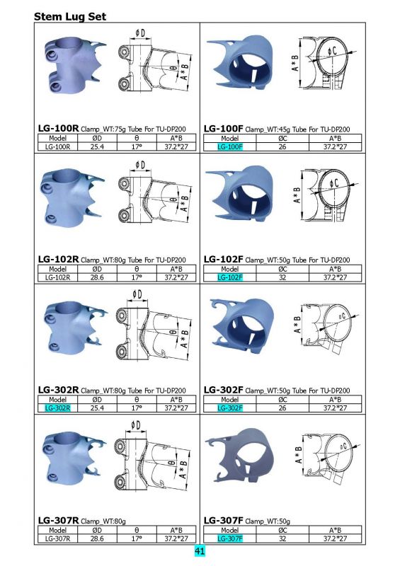 Stem Lug  Set