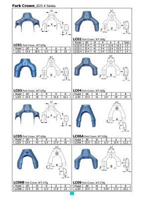 Fork Crown_?25.4 Series